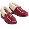 Collections Etc Zip Front Plush Slippers - 2 of 3