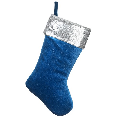 blue christmas stockings target