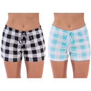 Just Love Womens Pajama Shorts  Soft Cotton Lounge Sleep Shorts with Drawstring Waist - 1 of 1