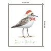 Amanti Art Christmas Sandpiper I by Lucca Sheppard Canvas Wall Art Print Framed 23-in. x 28-in. - 4 of 4