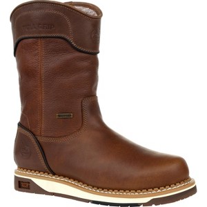 Men's Georgia Boot AMP LT Wedge Waterproof Pull On Work Boot - 1 of 4
