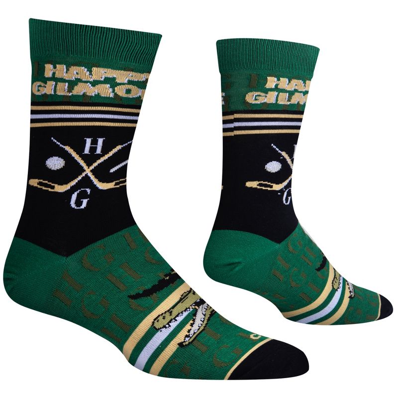 Cool Socks, Happy Gilmore Greens, Funny Novelty Socks, Large, 3 of 7