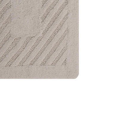 Knightsbridge Diagonal Racetrack Bath Rug - Thumbnail 4
