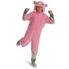 Mojang Synergies AB Kids' Minecraft Movie Sheep Unisex Classic Costume Jumpsuit Pink - 3 of 4