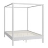 KIGFTSOD Canopy Bed Frame Four Poster Platform Bed with Slats Support - 3 of 4