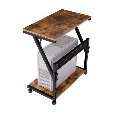 Evo Bytes Adjustable Computer Tower Cart
