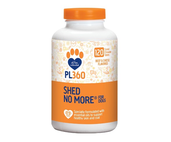 PL360 Shed No More for Dogs, 120ct