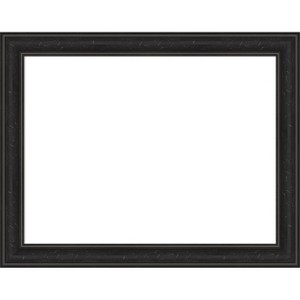 Amanti Art Shipwreck Black Narrow Framed Dry Erase Magnetic Board - 1 of 4