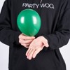 PartyWoo Balloons Dark Green Hunter Emerald Forest 5 Inch 120 pcs - 2 of 4