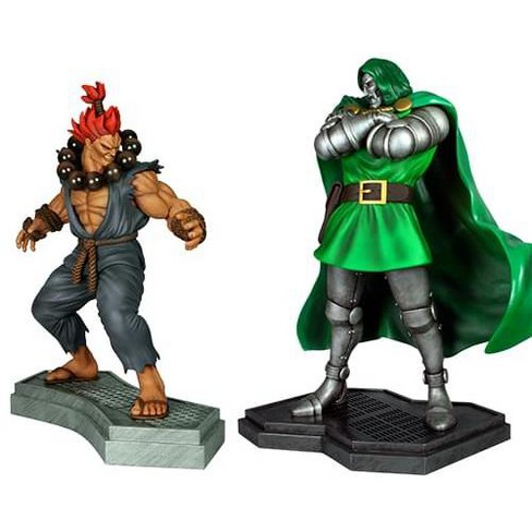 Marvel Doctor Doom Vs. Akuma 1:4 Scale Statue Set - image 1 of 4