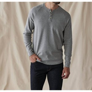 Men's Puremeso Everyday Henley Top - The Normal Brand - 1 of 3