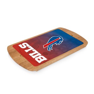 NFL Buffalo Bills Parawood Billboard Glass Top Serving Tray - 1 of 3