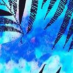 blue palms