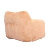 NicBex Giant Bean Bag Chair for Adults,Bean Bag Couch with Armrests,Comfy Chair Stuffed High-Density Foam,Lazy Sofa for Living Room&Bedroom - 4 of 4