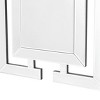 Elegant Lighting Sparkle 21 in. Contemporary Rectangle Mirror in Clear - 3 of 4