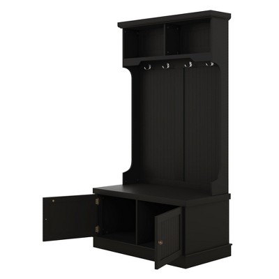 NicBex 64.40"H Modern Hall Tree with Storage for Living Room