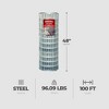 YardGard 12.5 Gauge Galvanized Welded Wire Fence with Mesh for Lawn, Small and Non Aggressive Animal Confinement, and Plant Care Products - 3 of 4