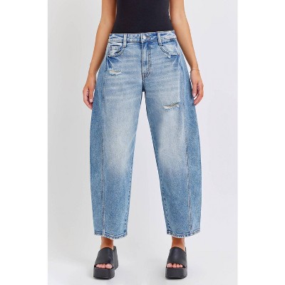 Women's Blake Barrel Jeans - CELLO