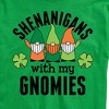 Men's - Instant Message - Shenanigans With My Gnomies Short Sleeve Graphic T-Shirt - 2 of 4