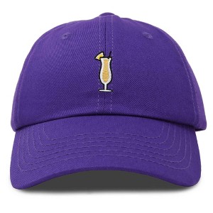 Dalix Pina Colada Embroidered Cap Cotton Baseball Cute Cool Dad Hat Womens - 1 of 4