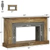 Tribesigns Long Console Table, 2-Tier Wooden Sofa Table - 3 of 4