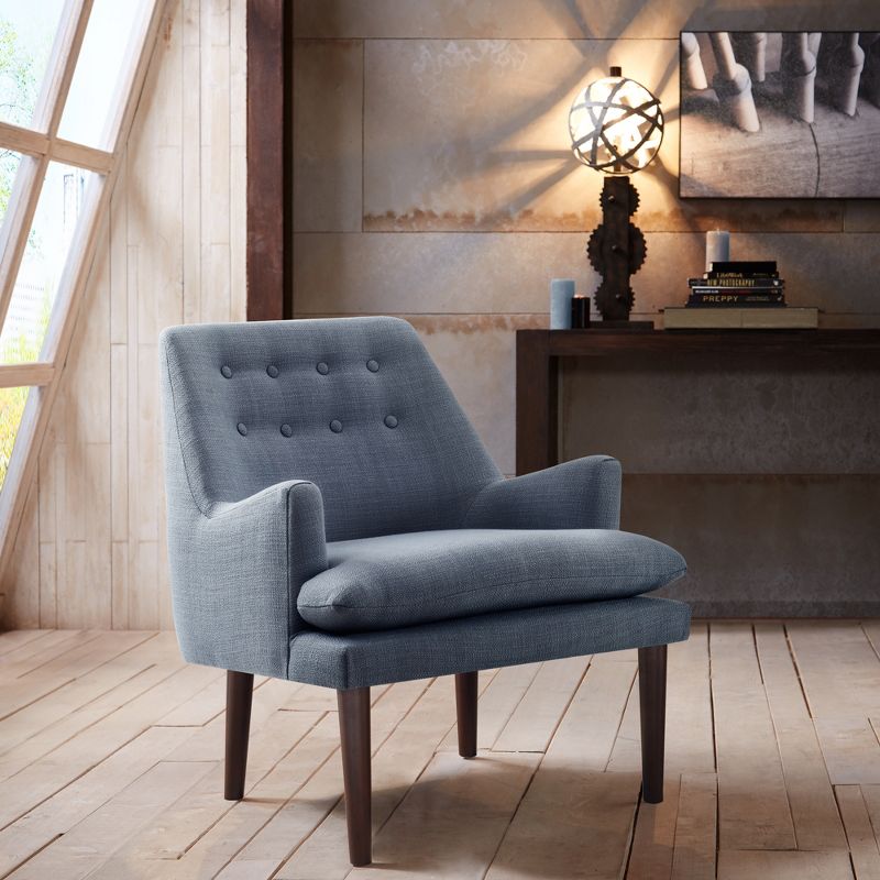 Faith Mid-Century Upholstered Accent Chair, 3 of 13