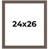PosterPalooza | Ornate Black Picture Frame - UV Acrylic, Foam Board Backing, Hanging Hardware - 2 of 4