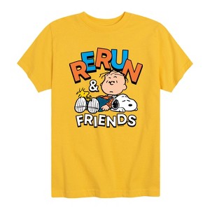 Boys' - Peanuts - Rerun And Friends Short Sleeve Graphic T-Shirt - 1 of 4