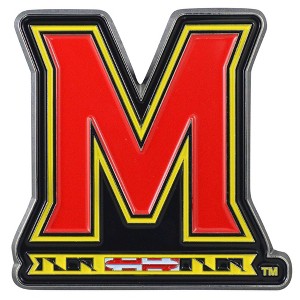 NCAA University of Maryland Terrapins 3D Metal Emblem - 1 of 3