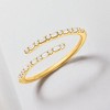 RS Pure by Ross-Simons 0.23 ct. t.w. Diamond Bypass Ring in 14kt Yellow Gold - 4 of 4
