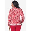 Jessica London Women's Plus Size Classic Cotton Denim Jacket - 3 of 4