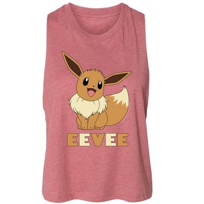 Women's - Pokémon - Eevee Graphic Racerback Tank