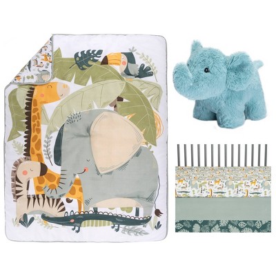 Image of Sammy & Lou Crib Bedding Sets - Jungle escape - 4pc