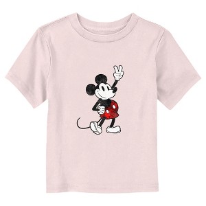 Mickey & Friends Retro Mickey Peace Sign T-Shirt - 1 of 3