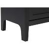 PAGED Tall Bookshelf Wood Open Display Floor Arched Bookcase with Anti-Tipping Kits for Living Room, Study Room - 4 of 4