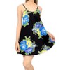 HAPPY BAY Women's Vacay Holiday Beach Summer Beachwear Sleeveless Casual Dress Spaghetti Strap Nightshirts Slip Nighty - 2 of 4