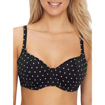 Freya Women's Jewel Cove Convertible Bikini Top - As7239 32ff Black : Target