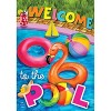 Briarwood Lane House Flag 40x28 For Outdoor Welcome To the Pool Summer House Flag Flag For Summer House Flag - 3 of 4