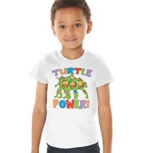 Toddler Boys' Turtle Power T-Shirt - 1 of 4