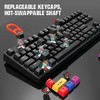 Mechanical Keyboard,75%  Custom Hot Swappable Keyboard,Gasket Mount Gaming Keyboard,for Mac/Windows/Android (Black) - 4 of 4