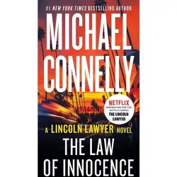 The Law of Innocence - (Lincoln Lawyer Novel) Large Print by  Michael Connelly (Hardcover)