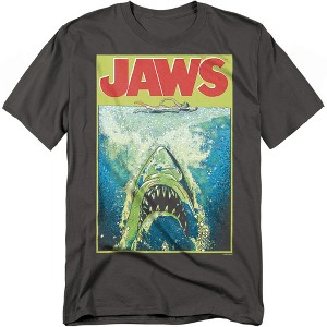 Jaws Bright Jaws Adult T-Shirt - 1 of 4