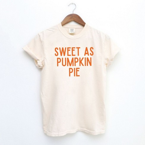 Simply Sage Market Women's Sweet As Pumpkin Pie Short Sleeve Garment Dyed Tee - image 1 of 2