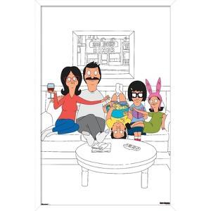 Trends International Bob's Burgers - Couch Framed Wall Poster Prints - 1 of 4