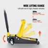 VEVOR Low Profile Floor Jack 2 Ton (4400 lbs), Heavy Duty Iron Hydraulic Racing Floor Jack, Hydraulic Car Jack, Dual Piston Quick Lift Pump (Yellow) - 4 of 4