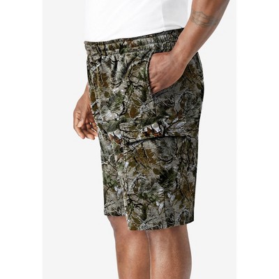 KingSize 10" Fleece Cargo Shorts