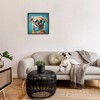 Stupell Industries Hipster Dog Portrait, 24" x 24" - 2 of 4