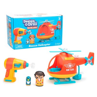 Educational Insights Design & Drill Bolt Buddies Helicopter