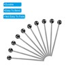 Unique Bargains Brass DIY Craft Jewelry Making Round Ball Head Pins 200 Pcs - 4 of 4