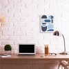 Stupell Industries Collage of Blue Abstract Shapes Tonal Pattern - 2 of 4